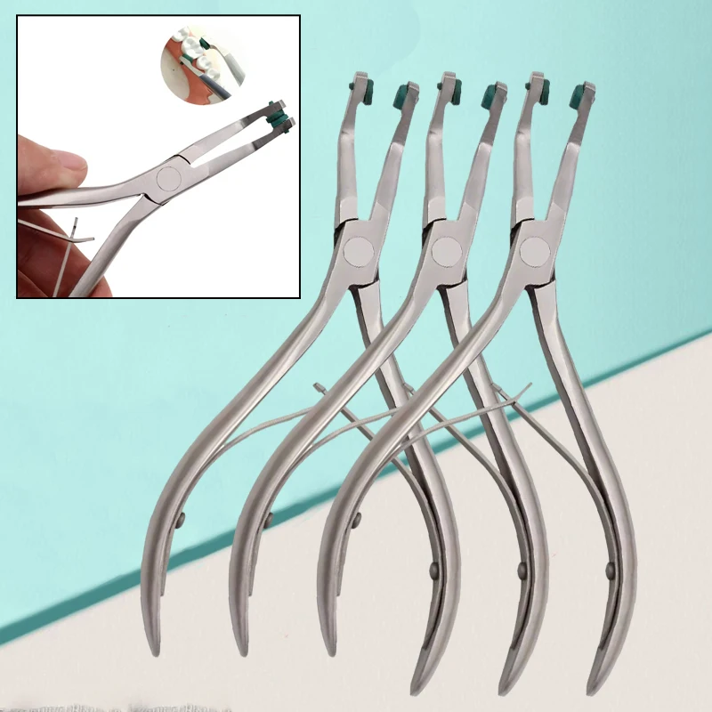 

3pcs Dental Teeth Crown Remover Pliers Straight Beak Temporary Crown Removal Tool Orthodontic Forceps