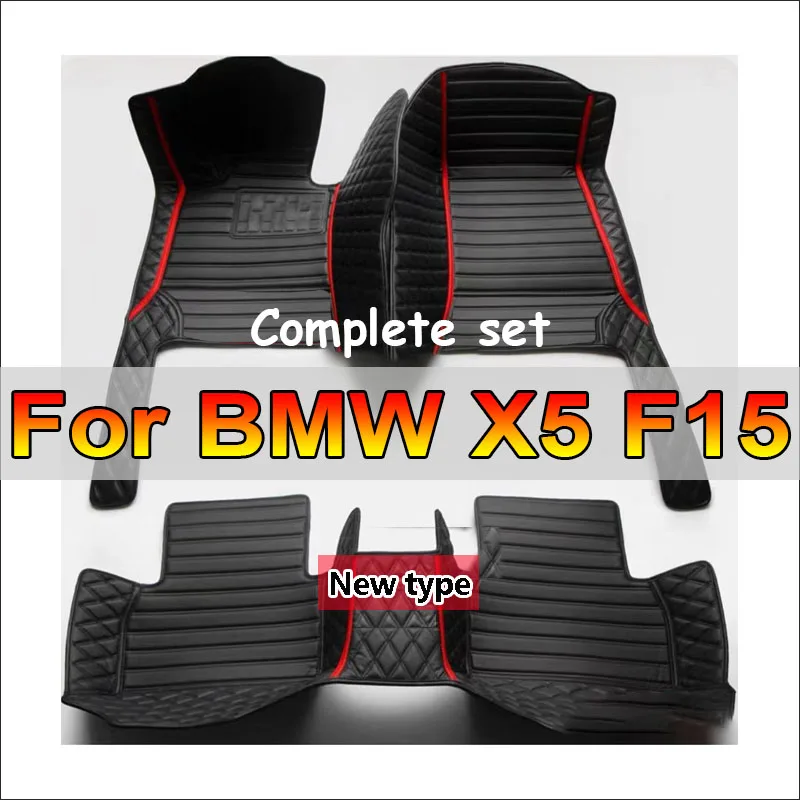 Custom Car Floor Mats for BMW X5 F15 2013 2014 2015 2016 2017 2018 Year Auto Interior Details Car Accessories Carpet