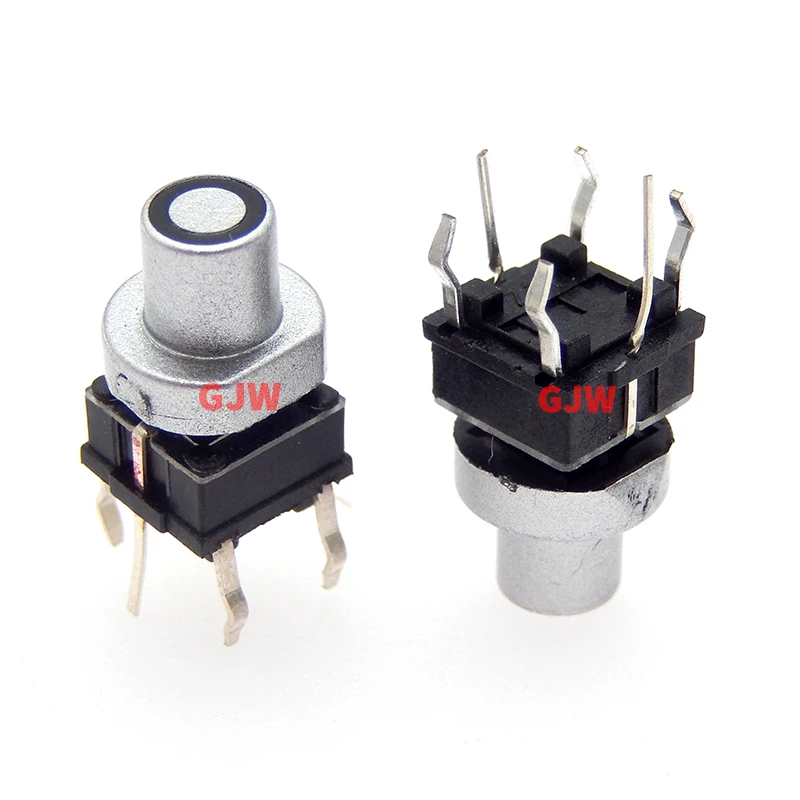 2 sets LED Push Button Switches PB6156L With LED Blue/Red/Green Light +  Button Caps