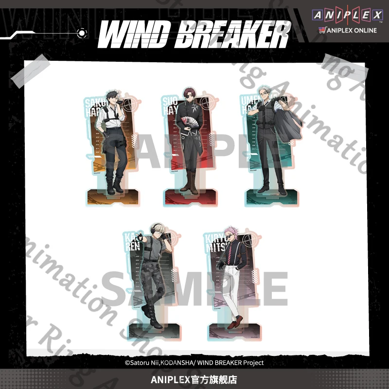 

Genuine WIND BREAKER Sakura Haruka‌‌ Kara‌‌ Anime Acrylic Laser Standing Sign Indicative Board Gift Cospaly Cartoon Decorate