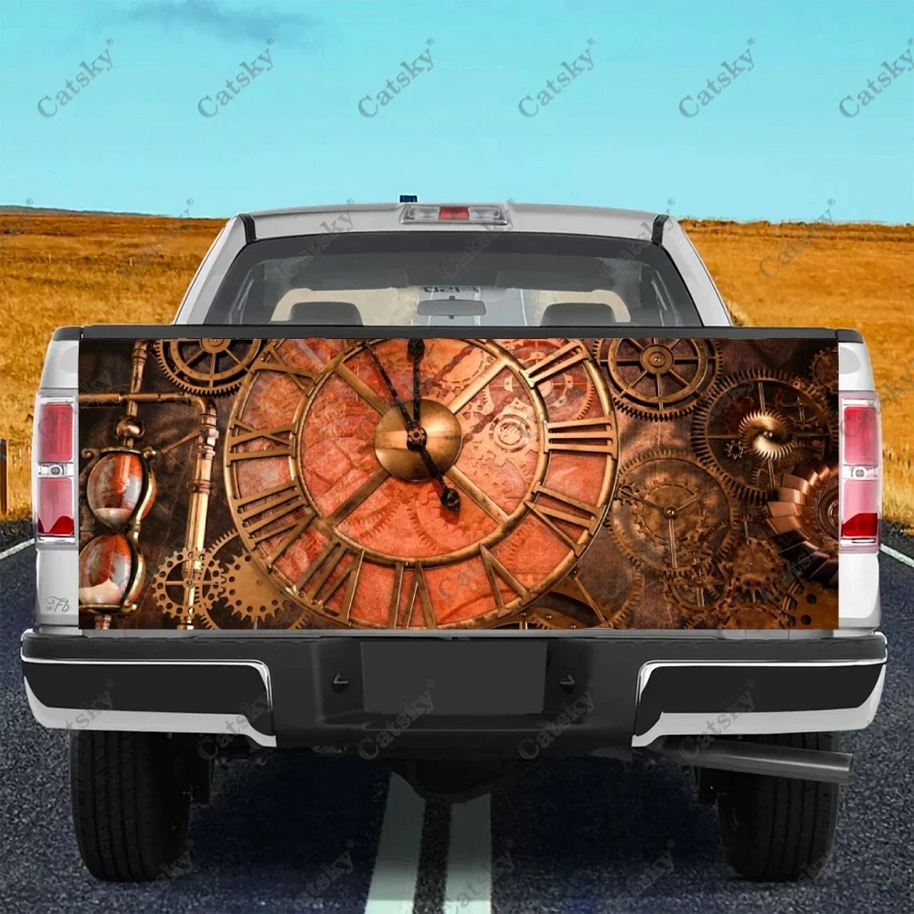 Crash Clock Time Wallpaper Car stickers rear car rear appearance modification package painting suitable for car truck stickers