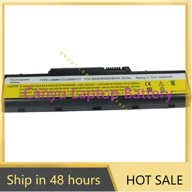 For Lenovo Lenovo B450 B450a Lenovo Yoga   6-Core Laptop battery