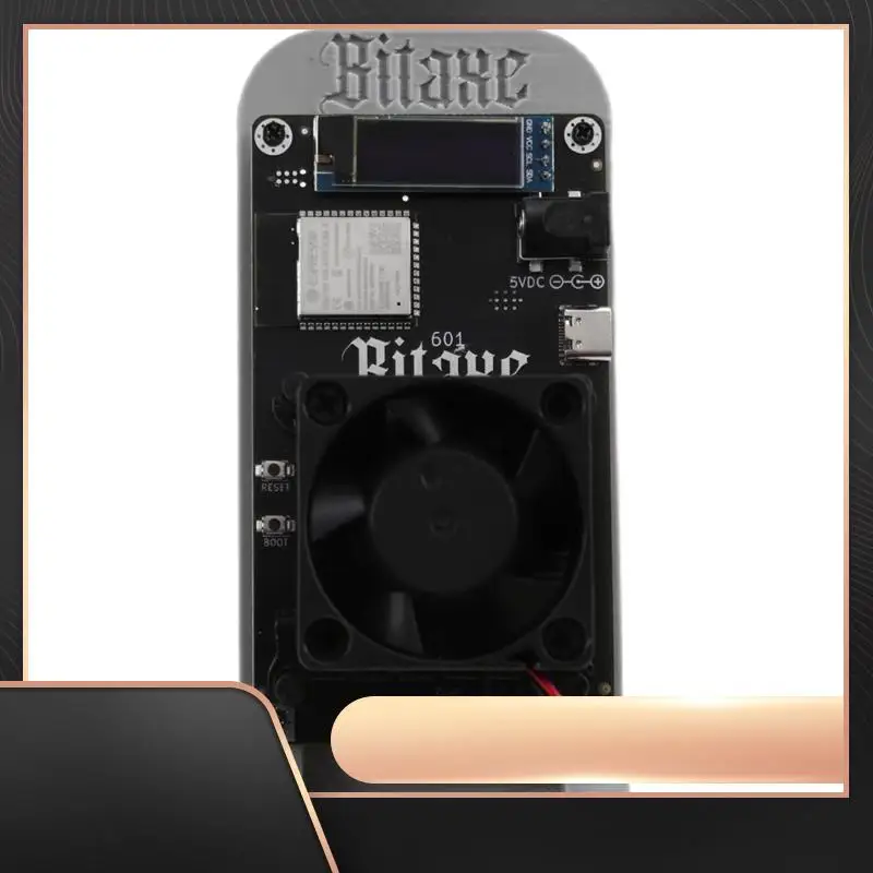 

Bitaxe Gamma 601 1.2TH/S BTC Solo Miner 18-22W BM1370 Asic Chip From Antminer S21 Pro Bitcoin Crypto Miner Grey