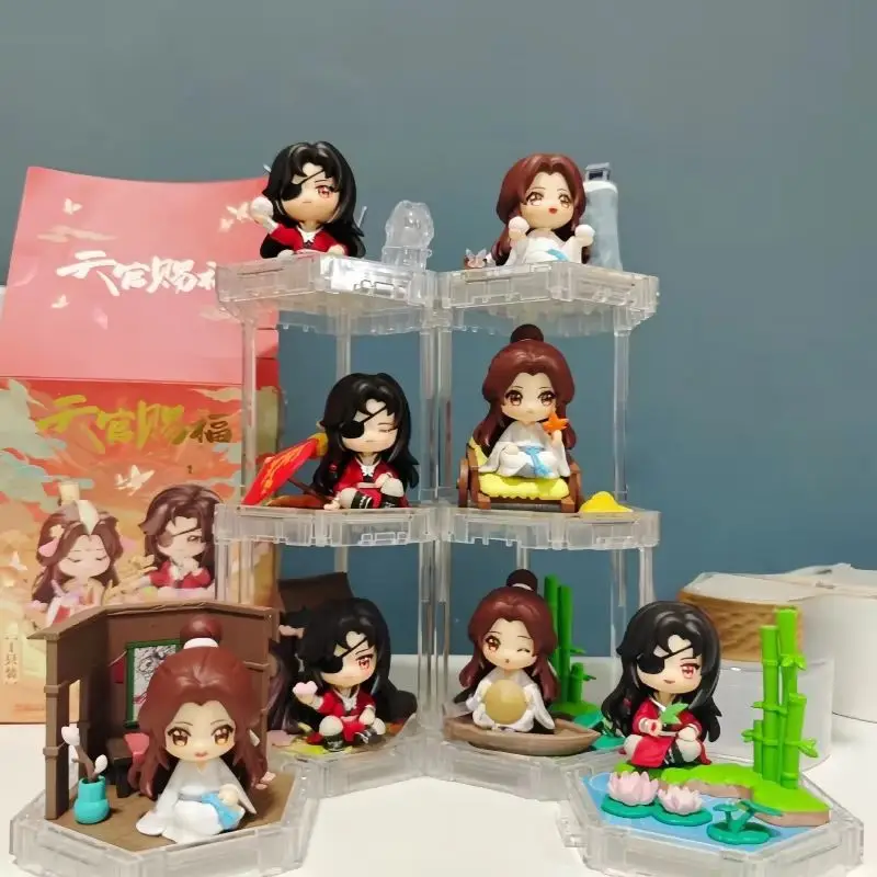 

Пятно, милая глухая коробка с благословением Тиангуань, аминовая карта, четыре сезона, спасибо, лотос, модная коробка-сюрприз, украшение для рабочего стола, ювелирные изделия