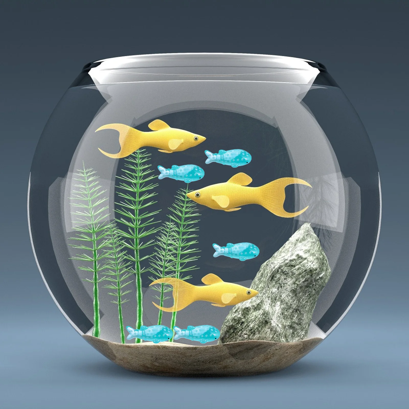 

30Pcs Fish Tank Whale Resin Accessories Aquarium Ornament Landscape Miniature Decor Fish Tank Accessory Decoration