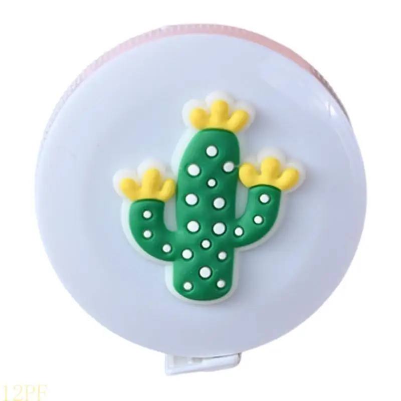 12PF Flower Strawberry Designs Retractable Measuring Tape 150cm Long for Daily Need