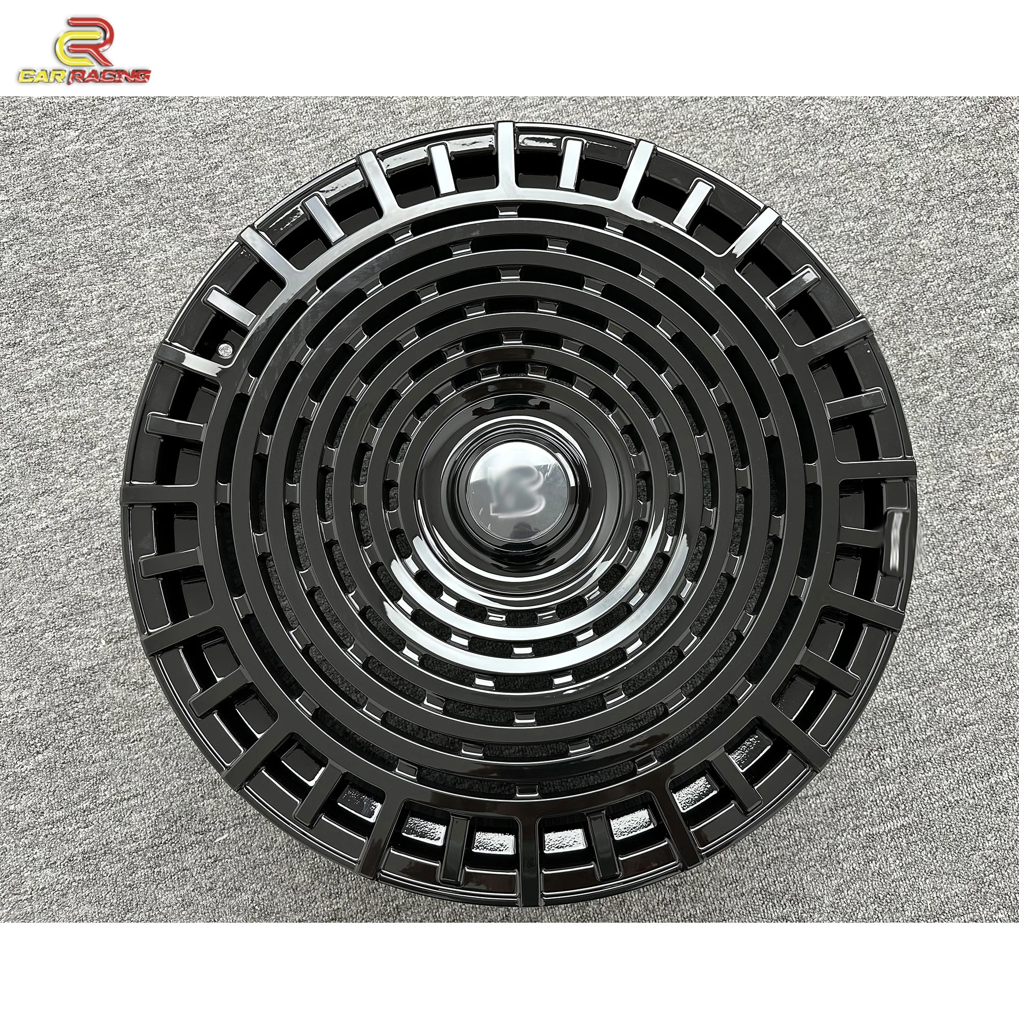 

Профессиональный высококачественный автомобиль и спортивный автомобиль, индивидуальная ступица колеса, алюминиевый автомобильный кованый черный обод колеса в стиле B для Benz W46