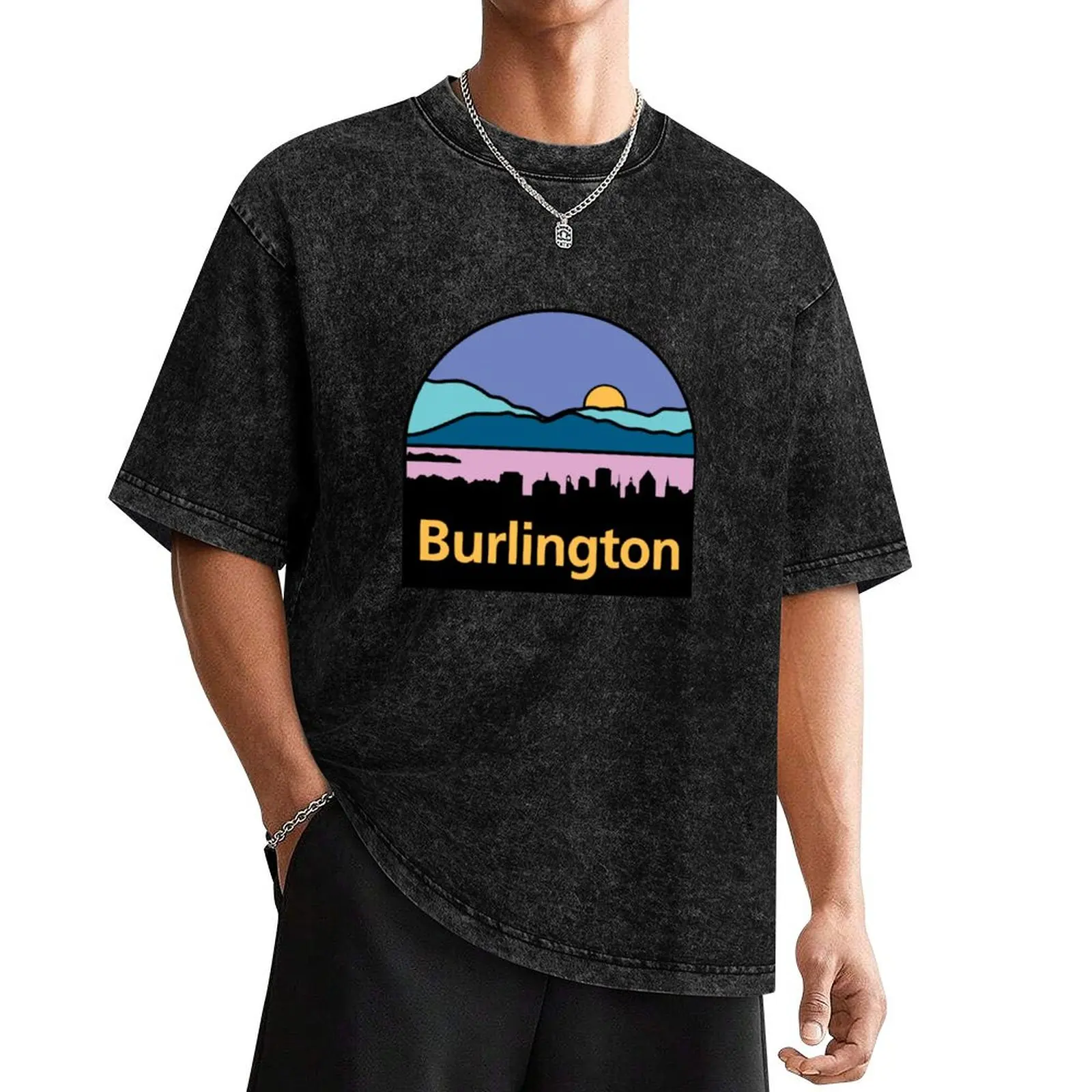 

Logo of Burlington, Vermont T-Shirt T-Shirt vintage graphic tee anime shirt mens shirts graphic tee