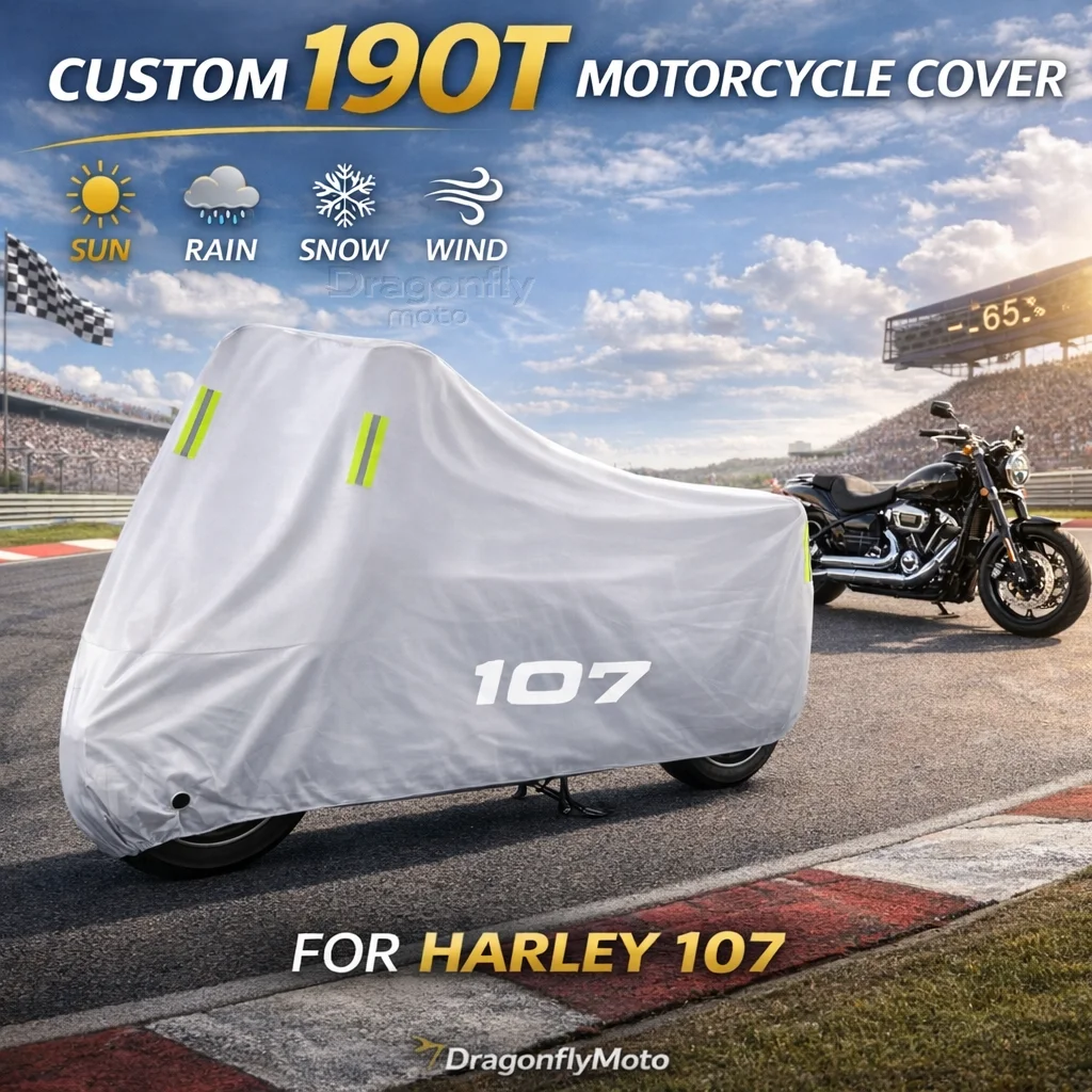 

Чехол для мотоциклов Harley Touring Road King Electra Glide Street, серебристый, водонепроницаемый, защита от УФ-излучения, дождя, пыли, солнца, для улицы и дома