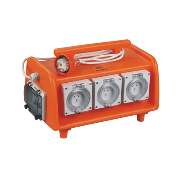 CEE-32 15A 220V 3 Pin 2P+E Multiple Electric Industrial Socket Plug Box Distribution Box