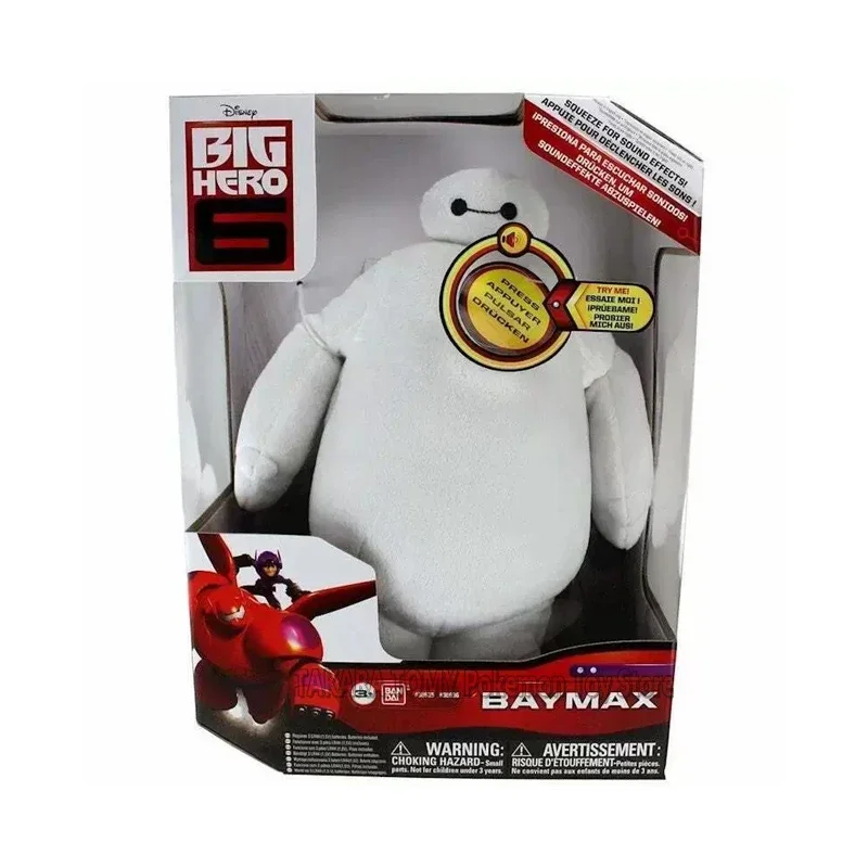 

18CM Disney Baymax Plush Toys Model Cartoon Anime Cartoon Figure Big Hero 6 Stuffed Dolls for Boys Girls Kids Birthday Gifts