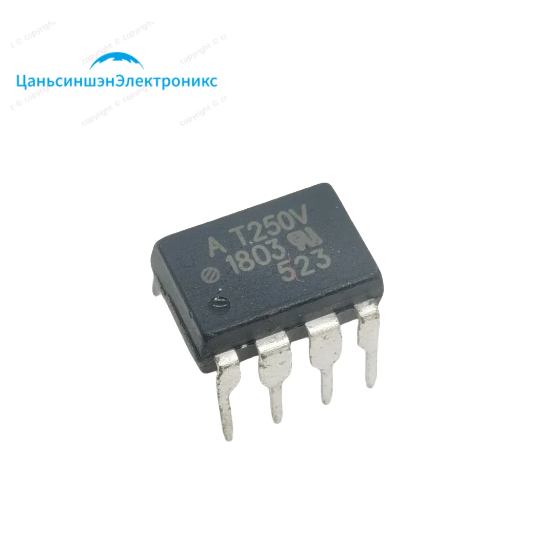 10 шт., HCPL-T250V Silk Screen AT250V изолятор оптопары Photocoupler DIP-8