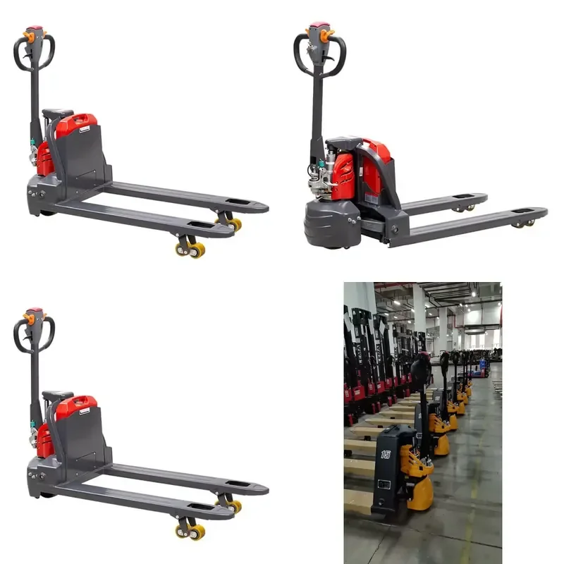 Electric Pallet Truck 2 Ton Capacity 146kg Net Weight Fork Length 1150mm SL20L3 Model Warehouse Cargo Handling Equipment for