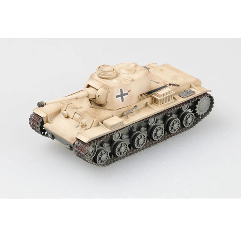 

Easymodel 36285 1/72 WWII German Capture Soviet KV-1 Heavy Tank Assembled Finished Military Model Static Plastic Collection Gift