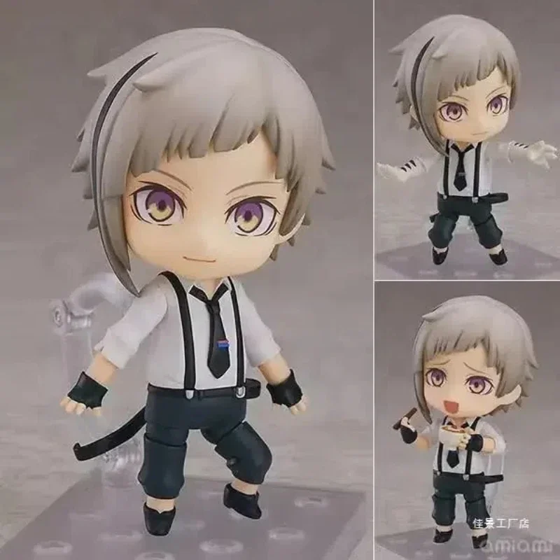 10 CENTIMETRI Anime Bungo Cani Randagi Nakajima Atsushi Q Versione Comune sostituibile Action Figure PVC Modello Scrivania Decorazione bambola Giocattolo Regalo