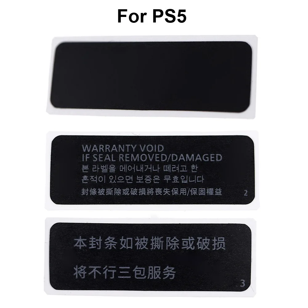 6SETS Host Label Host Sticker Security Sticker Sealing Strip Gaming Equipment Host Seal Simple And Easy To Use Three-in-one
