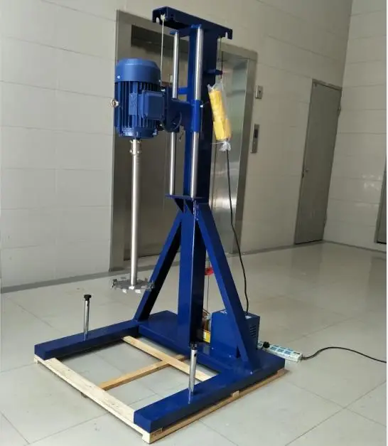High-power production disperser Industrial dispersion mixer 3KW paint and coating explosion-proof variable frequency disperser