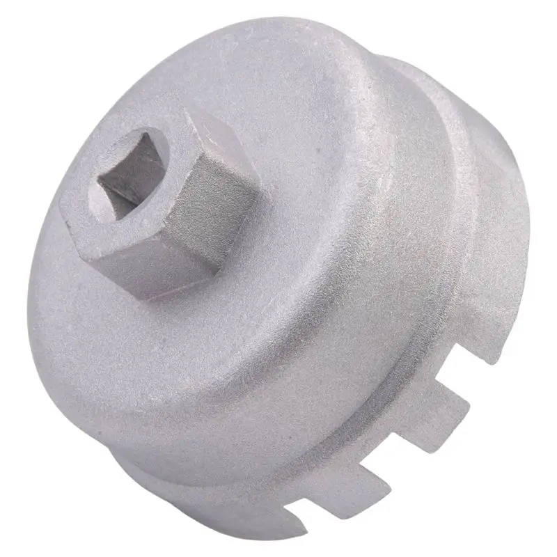 

A85E-Oil Filter Wrench Oil Filter Cap Removal Tool 14 Flute For Toyota Lexus Prius Scion CT200H For 1.8L 4 Cylinder Engine