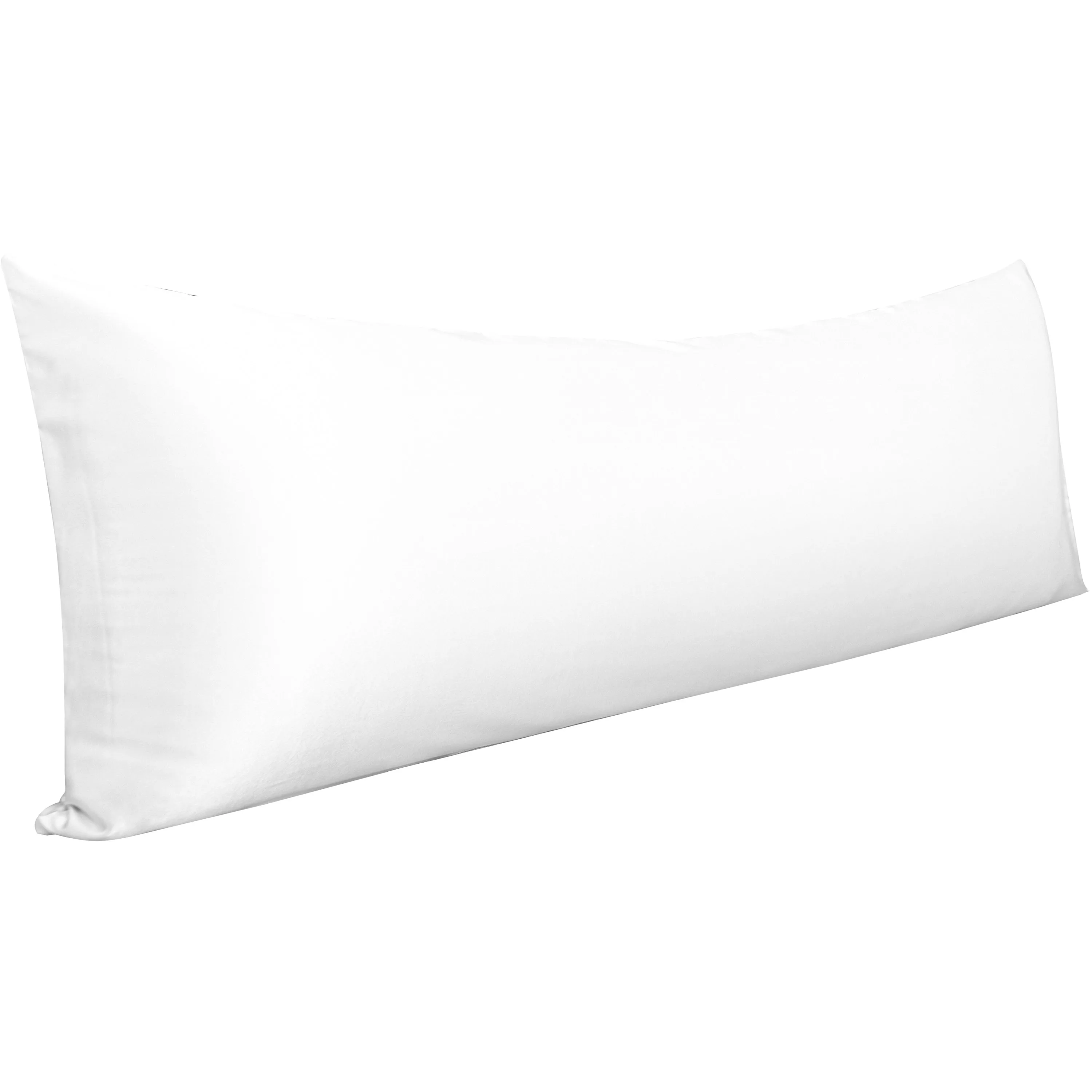 Ntbay Ultra Soft Satin Long Body Pillowcase with Envelope Closure, Cooling and Smooth Body Pillow Cover for Hair and Skin