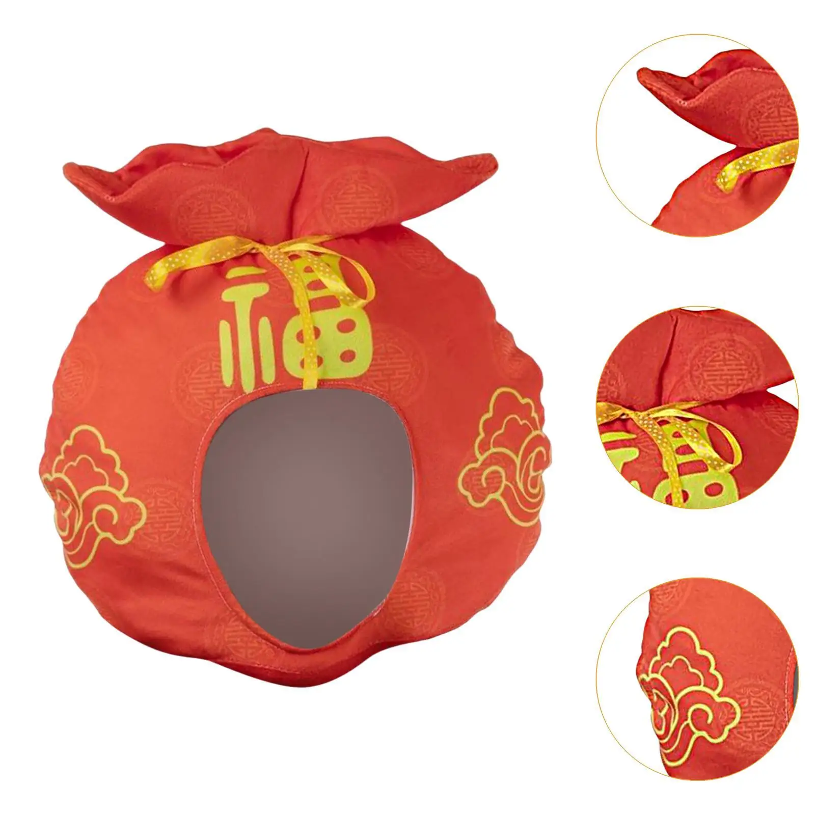 Chinese New Year Hat Headgear Decor Cartoon Cap for Performance Dress up Holiday