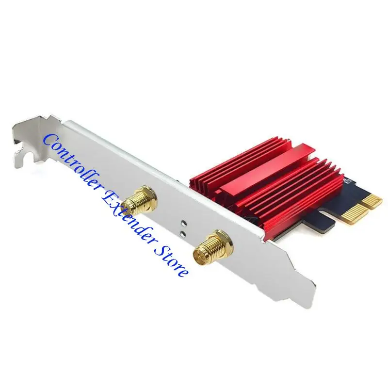 N84B WIFI 5 ADAPTER 1200MBPS بطاقة شبكات متوافقة مع Bluetoot