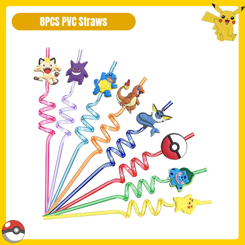 Pokemon compleanno decorazione stoviglie tazza piatto tovaglia palloncini Banner sfondo Pikachu forniture per feste di compleanno per bambini