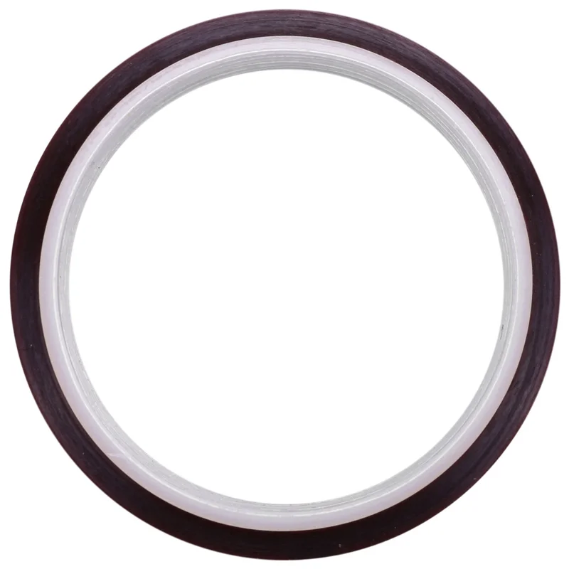 

ABGE-100 Rolls 33Mx3mm Heat Resistant Heat Temperature Adhesive Tape Sublimation Mug Tape,Brown Color