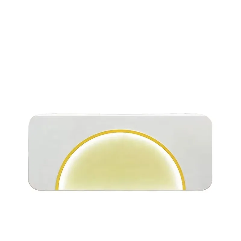 Modern Simple Beauty Salon Reception Desk Salon Hotel Cashier Desk Spa Center Reception Desk