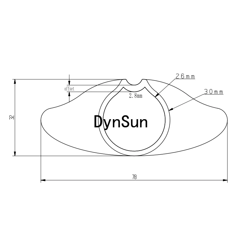 Barril de carbono para pesca submarina con forma de sepia, 26x30mm de longitud, 900mm, 1000mm, 1100mm, 1200mm, 1300mm, cuerpo de carbono impermeable