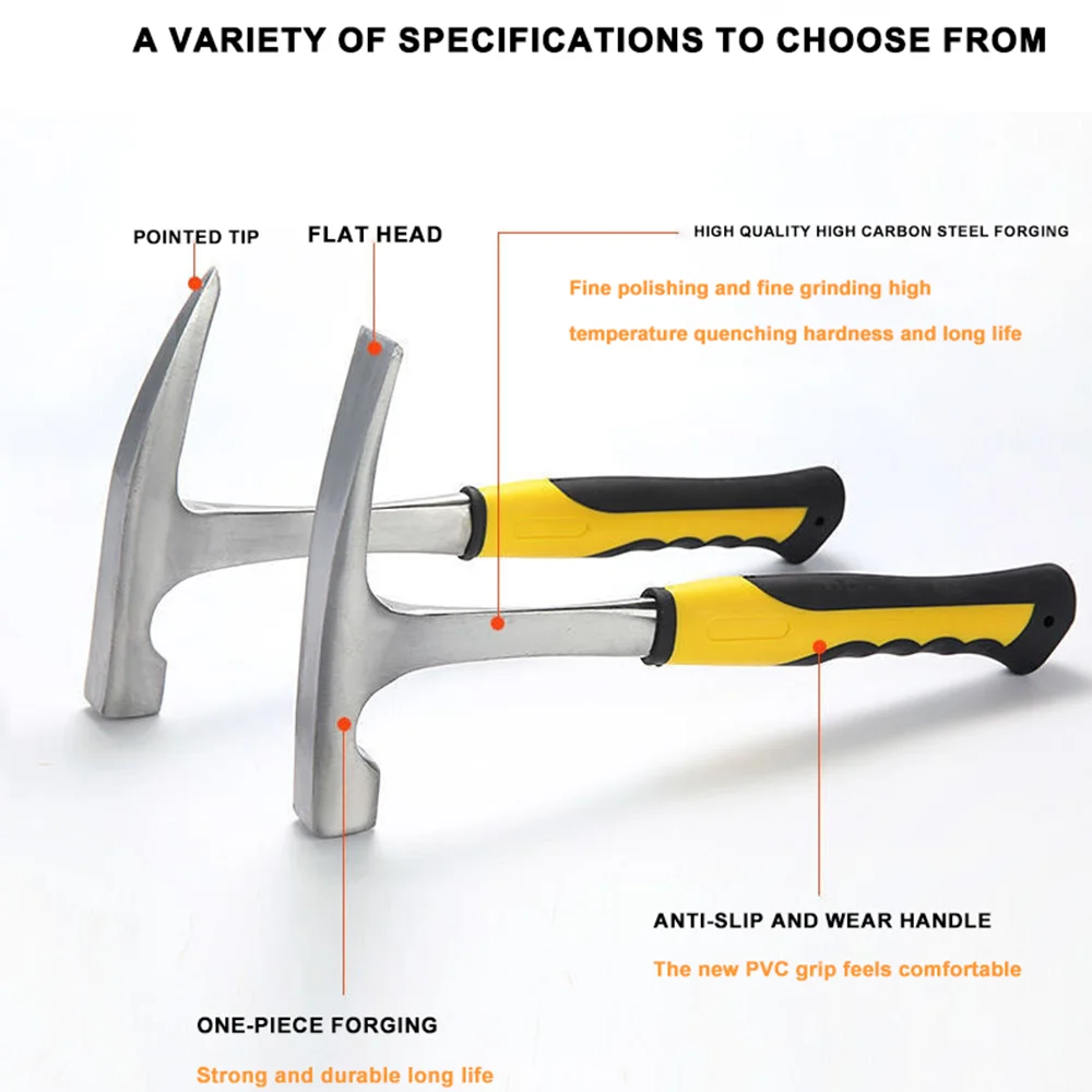 Geological Prospecting Duckbill Hammer Arrow Archaeological Conjoined Hammer