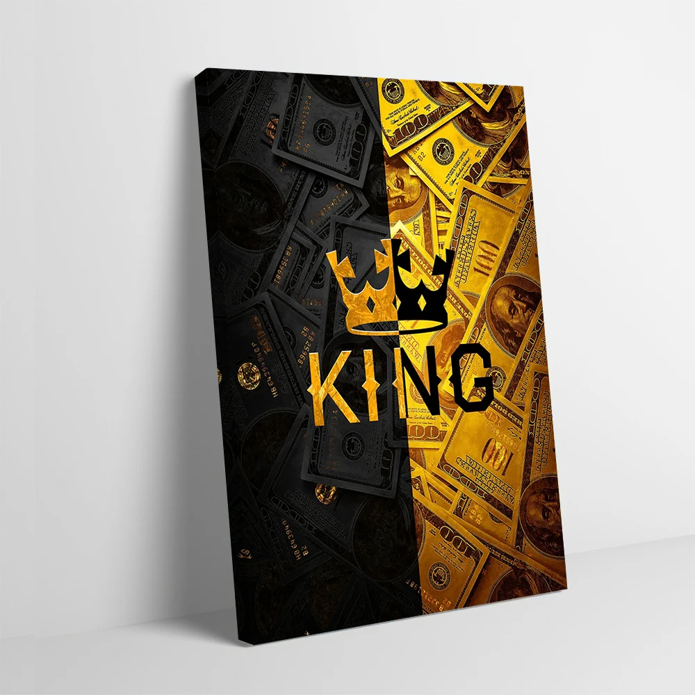 الملك المال المشارك تخصيص مطبوعة قماش اللوحة للصور جدار الفن غرفة المعيشة ديكورات الديكور الداخلي المنزل