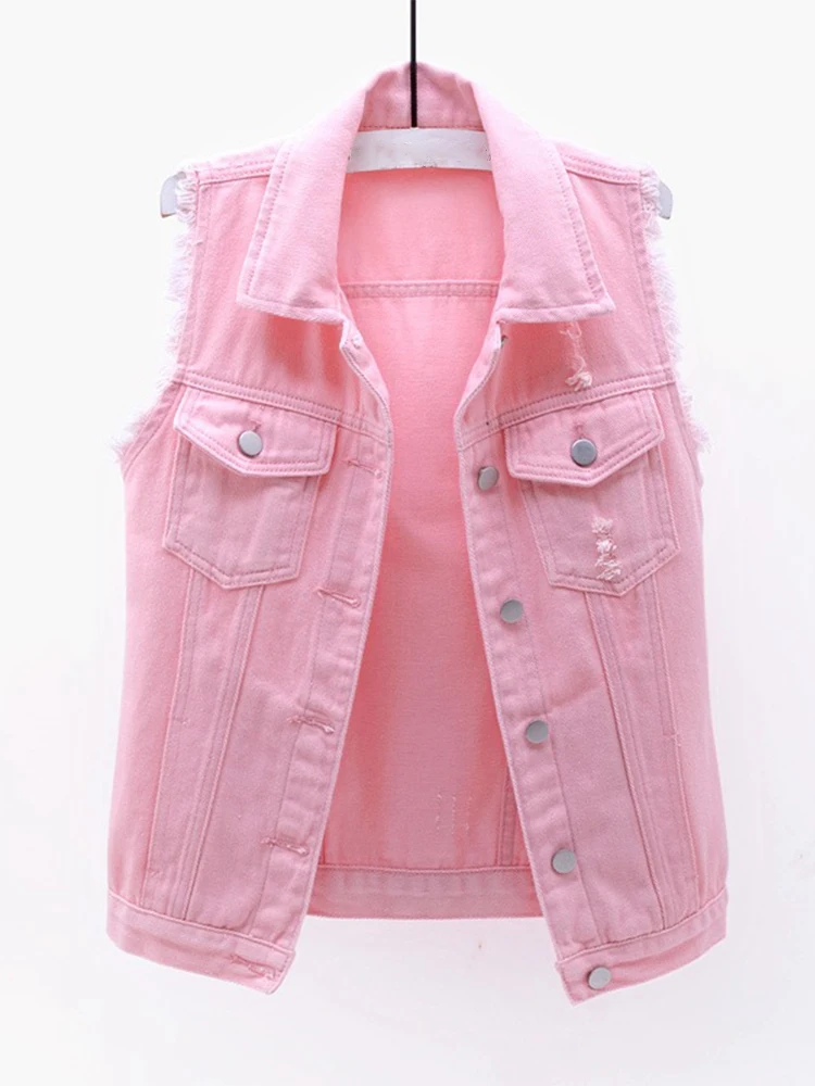 

Mia Muse Jackets Autumn Winter K-Fashion Decent Pockets Sleeveless Shirt Collar Single Breasted Daily Basic JacketsFor Women