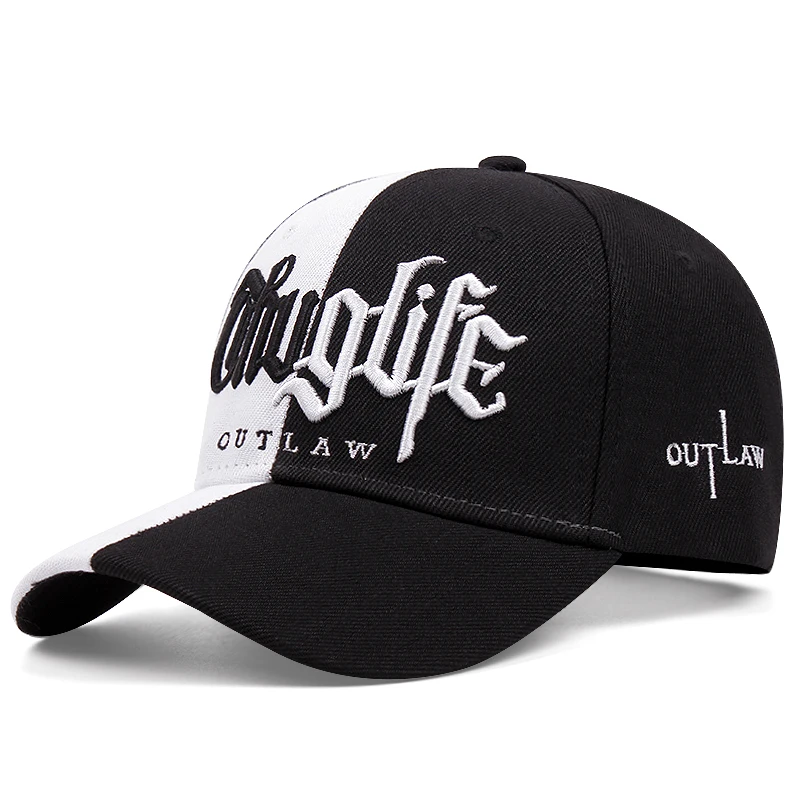 Boné de beisebol com letras bordadas para homens e mulheres, snapback, viseira esportiva, boné trucker masculino e feminino, kpop, moda verão