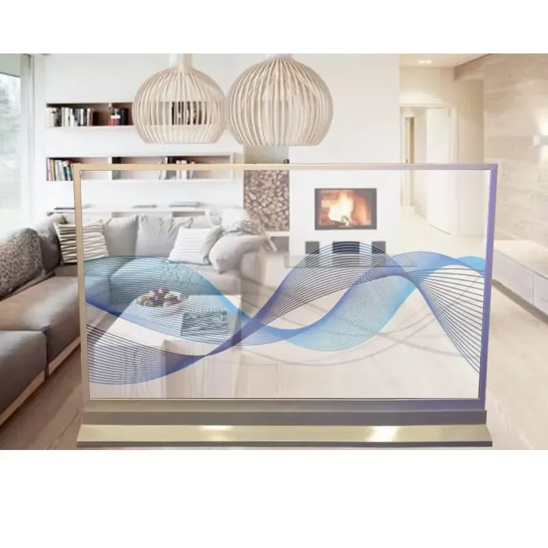 1080P 1080*1920 AMOLED LCD Panel 55 inch transparent oled screen for advertising window transparent display