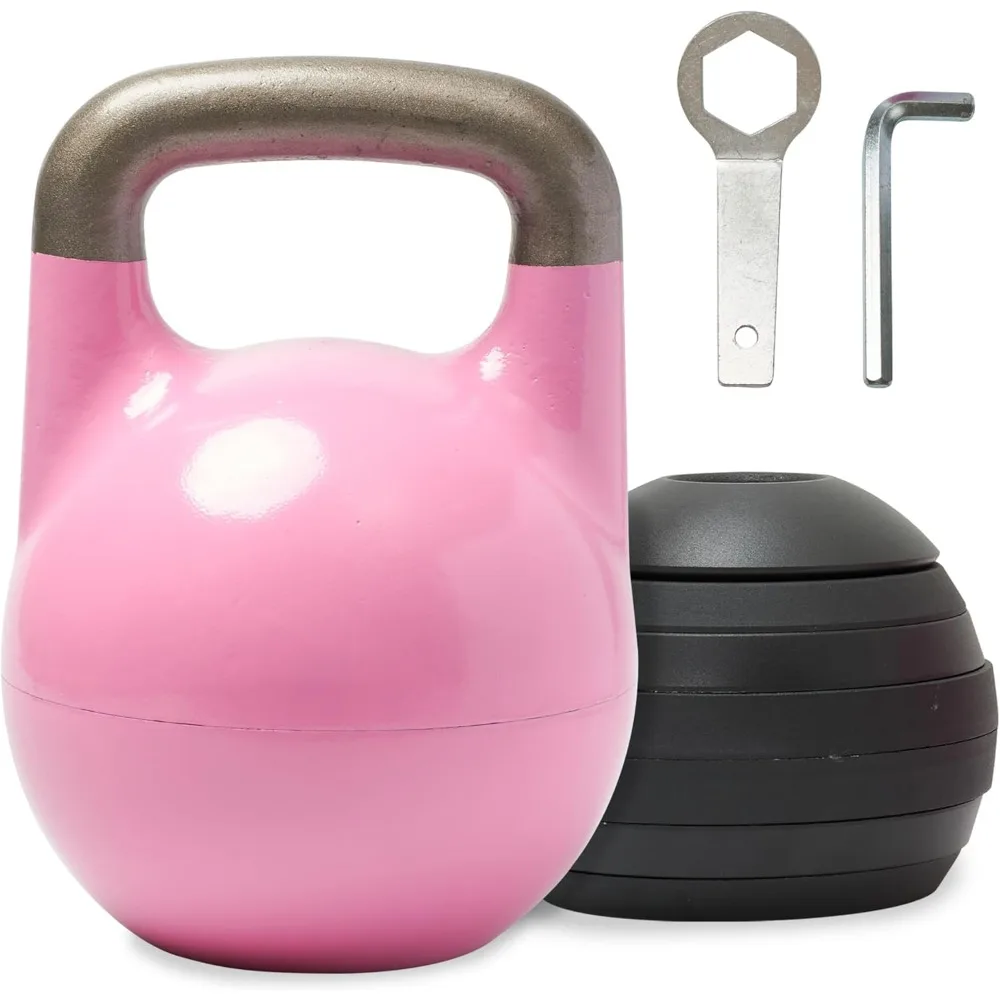 

Powder Coated Kettlebell Weights 4-48 KG | Hand weights Workout Gym Equipment & Strength training sets for Women & Men