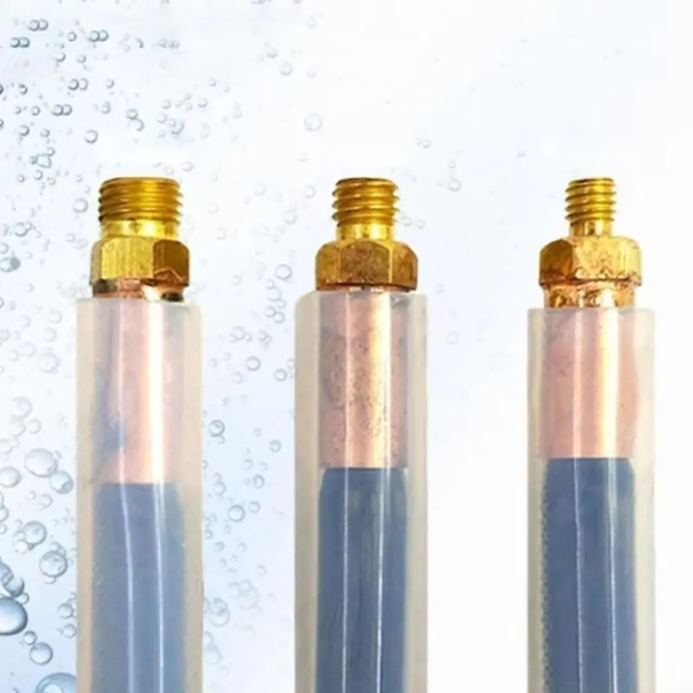 1Pcs M6 M8 M10 Weld Seam Pickling Brush Carbon Fiber Heat Resistant Cover TIG Weld Cleaning Tool Copper Head Acid Resistant