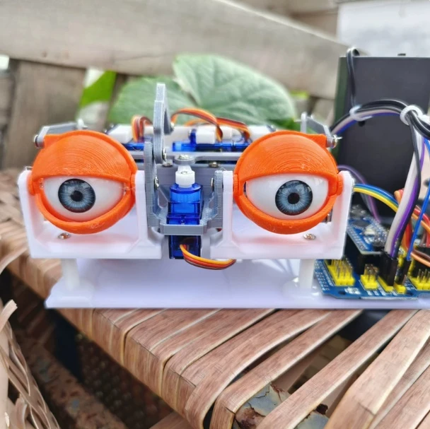 DIY Bionic Robot Kit with 3D Printed Parts & Open Source Code, Mobile Car Programmable STEM Toy for Experiments & Maker Projects