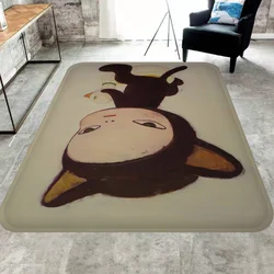 Yoshitomo Nara Art Cartoon Bathroom Mat Retro Multiple Choice Living Room Kitchen Rug Non-Slip Bedside Mats