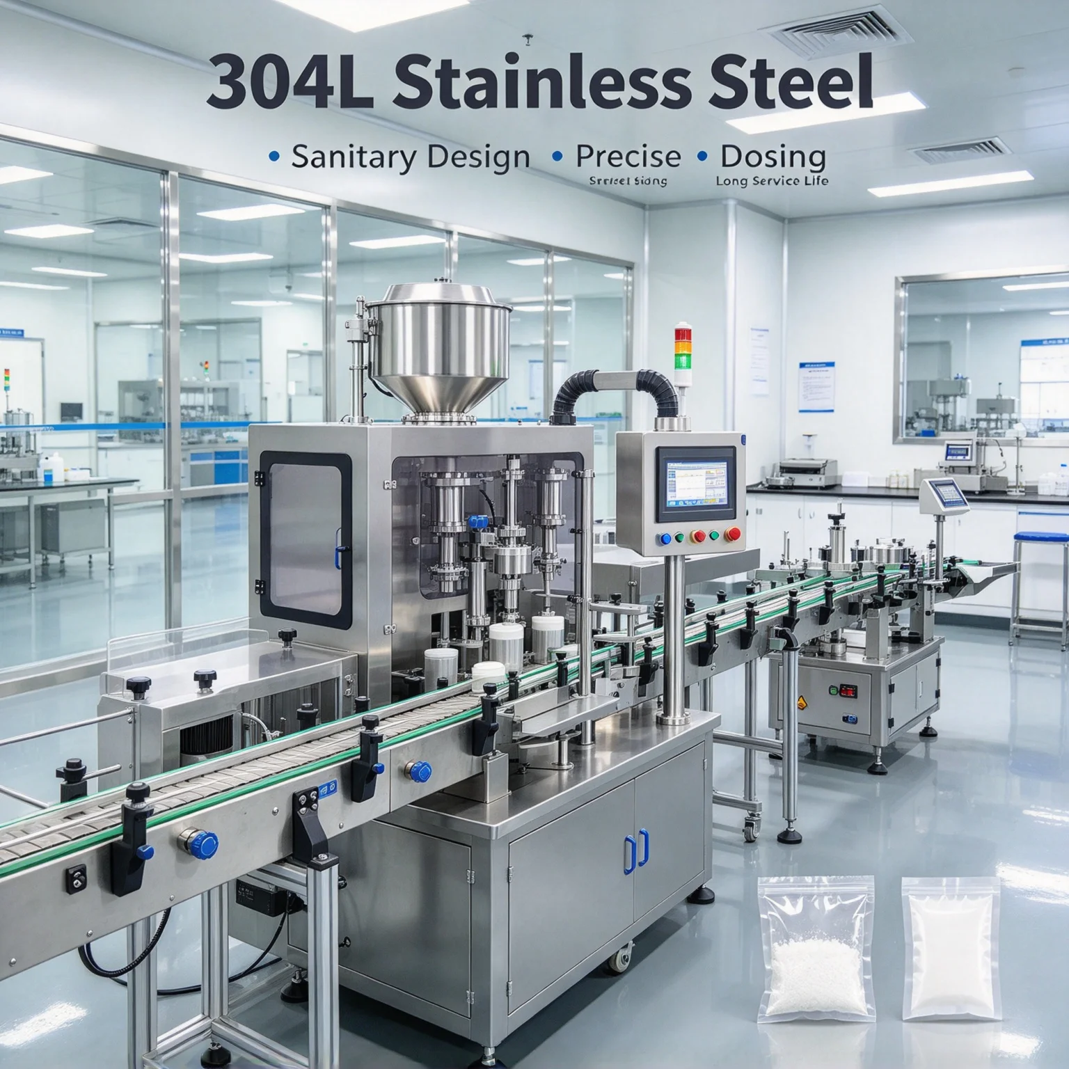 Automatic Pouch Filling Machine Quick Change Mould Non-woven Filter Paper Small Powder Sachet Machine Customized