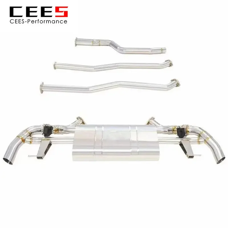 CEES Catback Exhaust for BMW TH7 730/740 B58 2.0T/3.0T G12 2016-2022 Exhaust Pipe Muffler Stainless Steel Escapamento