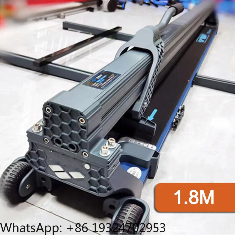 Portable Manual Stone Cutting Machine 1.8M Water Knife Track for Tile Slate Cutting 45 Degree Desktop Broaches Push Tools