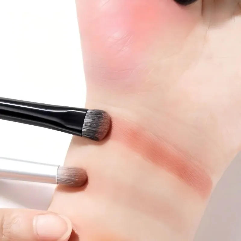 6-Piece Eye Brush Set Professional | Vegan Cruelty-Free Eye Makeup Brushes for Blending, Shading, Lining | Complete Eye Makeup K