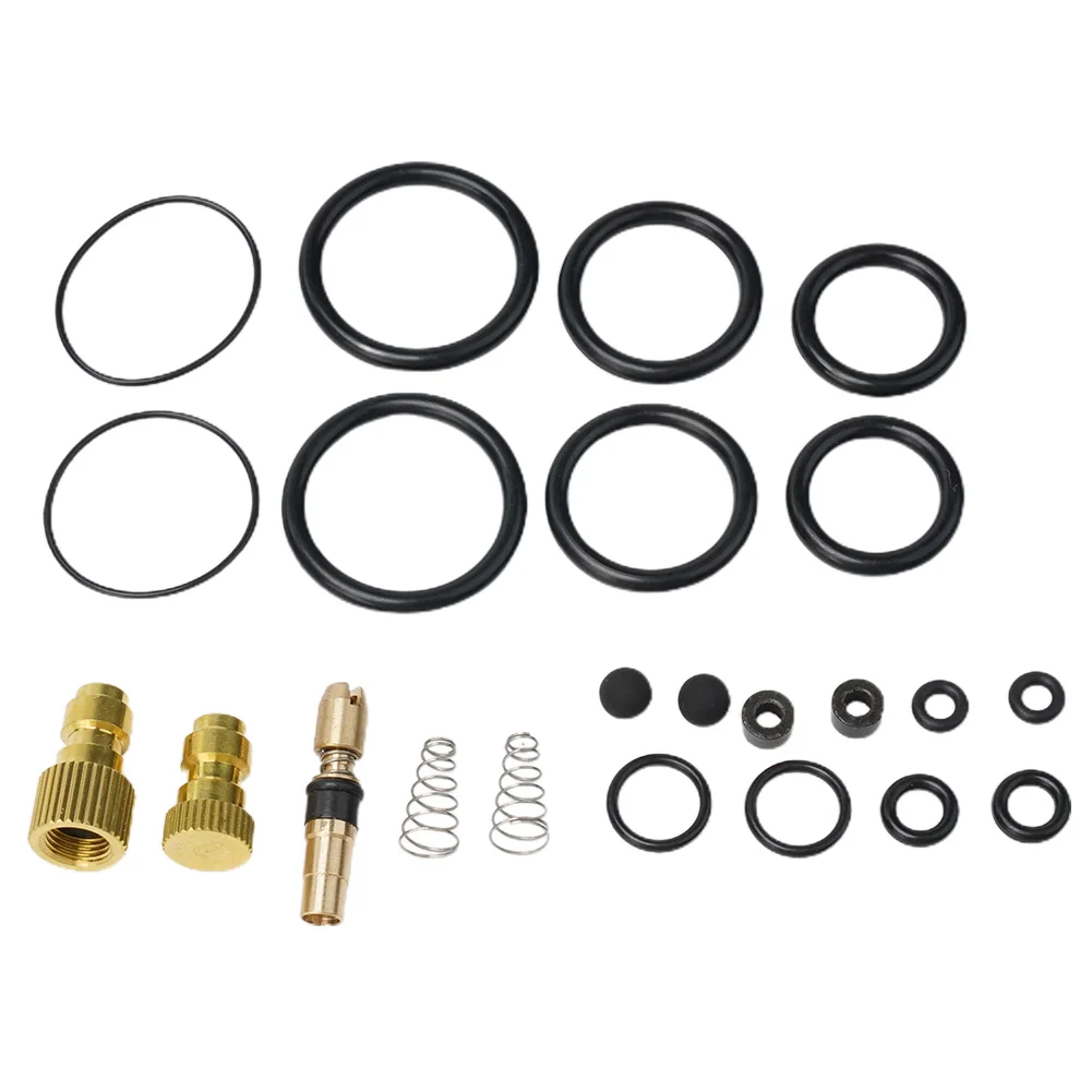 PCP Pump Sealing O-Ring Kit High Pressure Air Pump Inflator Repair Set 30mpa NBR Copper O-Ring Seal Gaskets Washers Spare Kit