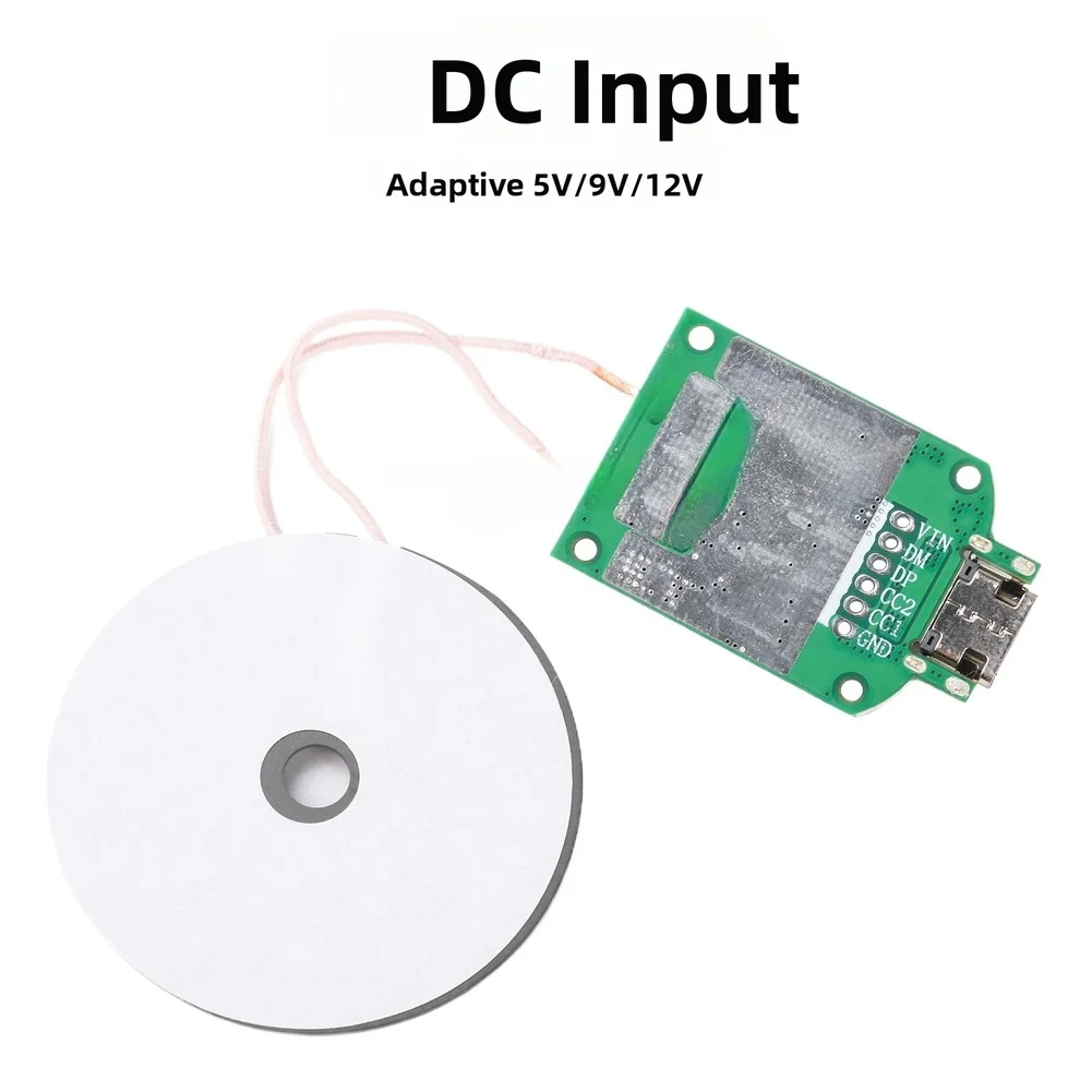 15W Wireless Charging Module With Digital Display For Car DC 5V 9V 12V Fast  Board DIY Automotive Electronics Accessories