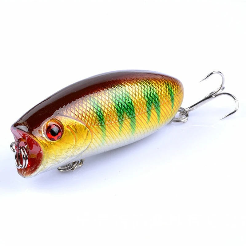 

ALASICKA 1pcs 6cm/10.4g New Luya Wave Planking Bait Surface System False Baits Bionic Baits Plastic Hard Baits Floating Water