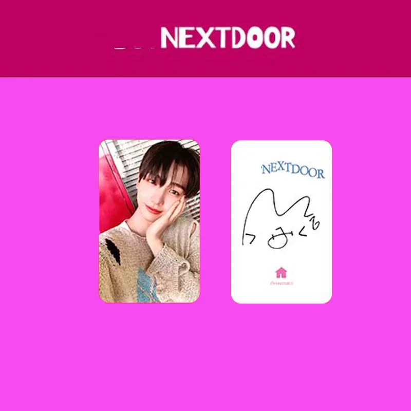 6 pz/set KPOP BOYNEXTDOOR 2024 Calendario Carta Album LOMO CARD SEASONS GREETINGS KIM YUNHE LEEHAN REGALO Cartolina fotografica