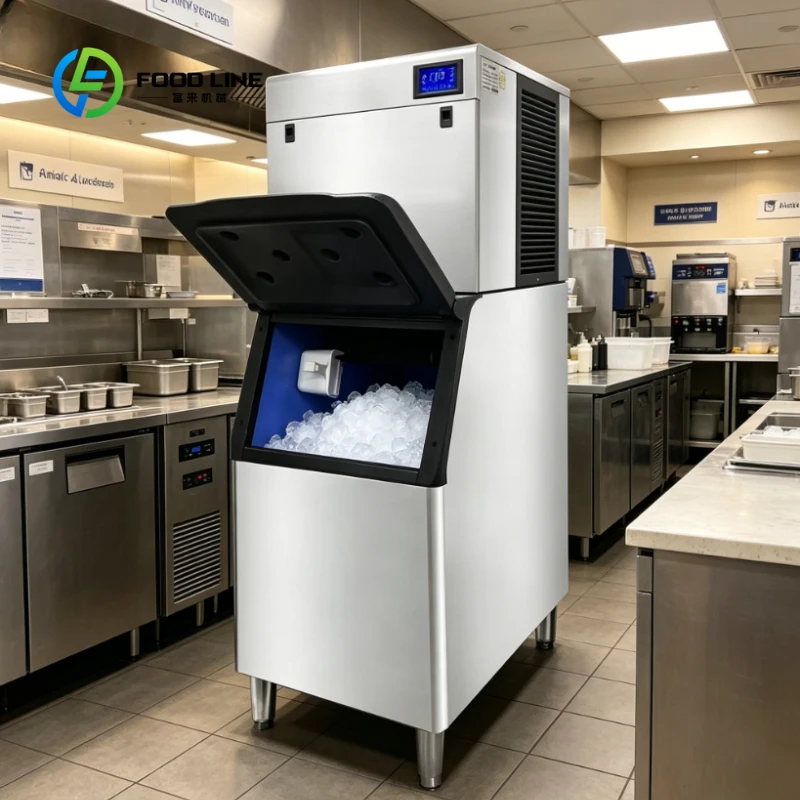Commercial Ice Maker 200Kg Cube - Customized Automatic Commercial Ice Maker Machine,