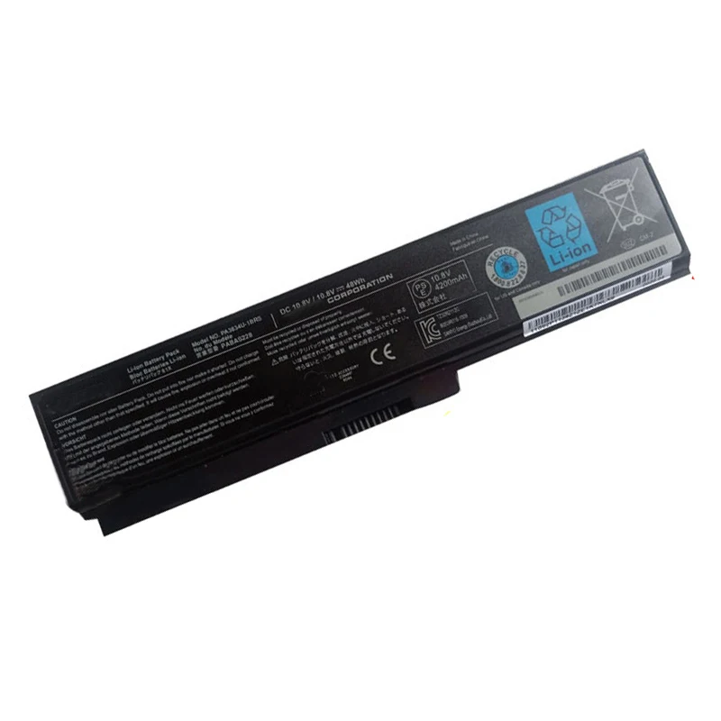 Batería Original PA3635U PA3634U-1BRS 1BAS -1BAM -1BRM para ordenador portátil Toshiba Satellite A660D C640D C645D C650 C655 L655 Portege M80