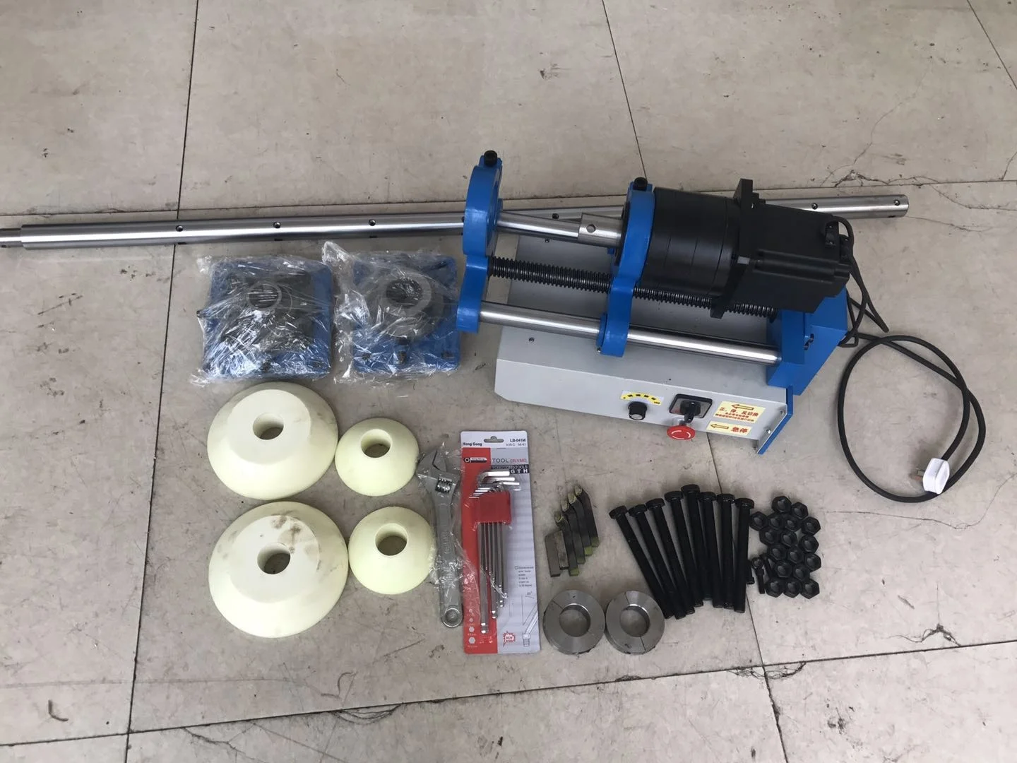 Keruide Green/Black 60kg Excavator Loader Crane Concentric Hole Repair Processing Equipment Boring Welding Machine Quick