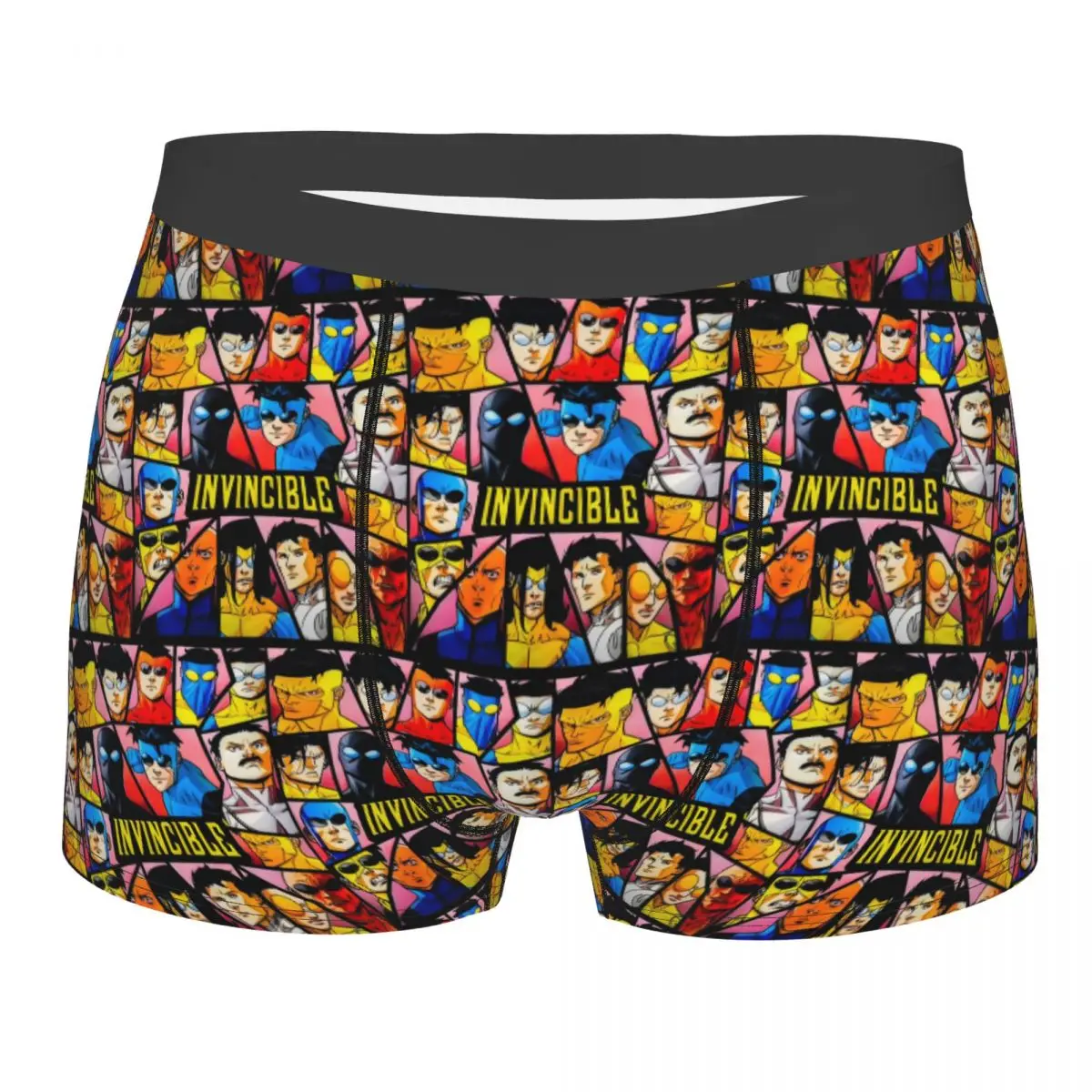 Boxer Underpants Shorts Invincible Characters Panties Men Ventilate Underwear for Homme Man Boyfriend Gift